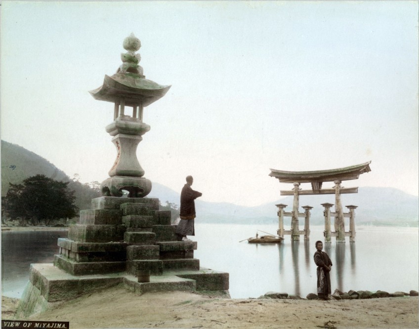 Anonimo, Veduta di Miyajima